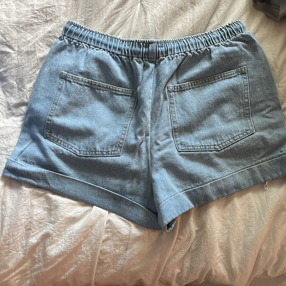 Drawstring Jean Short - Picture 3 of 3